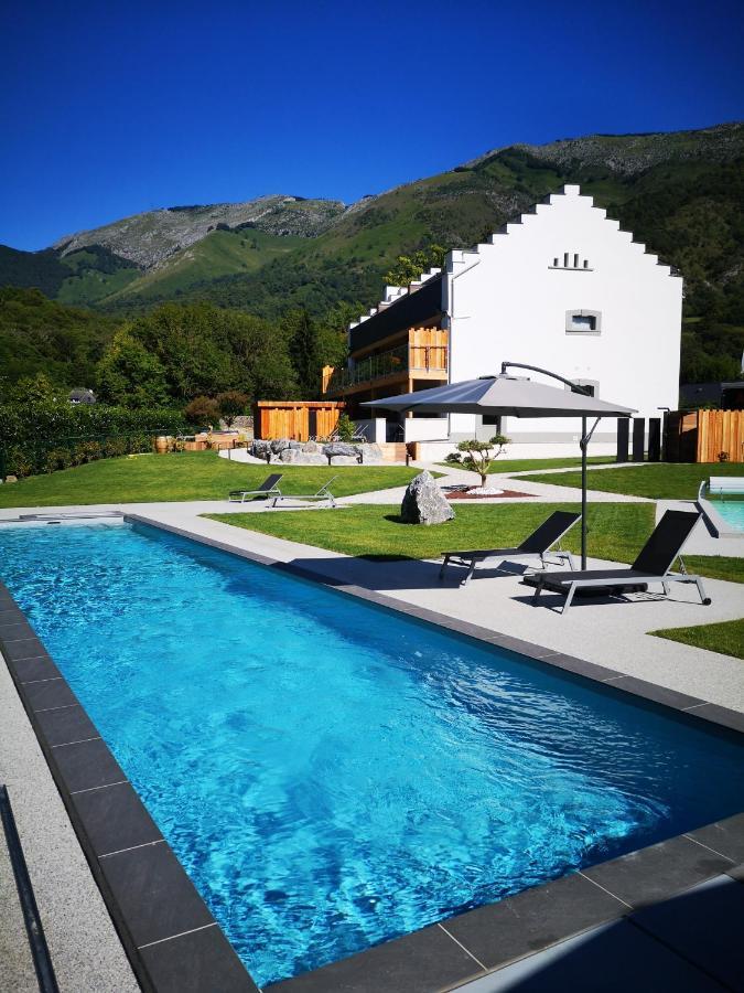L'Argalyde Esprit Pyrenees Wellness & Cycling Lägenhet Ayzac-Ost Exteriör bild