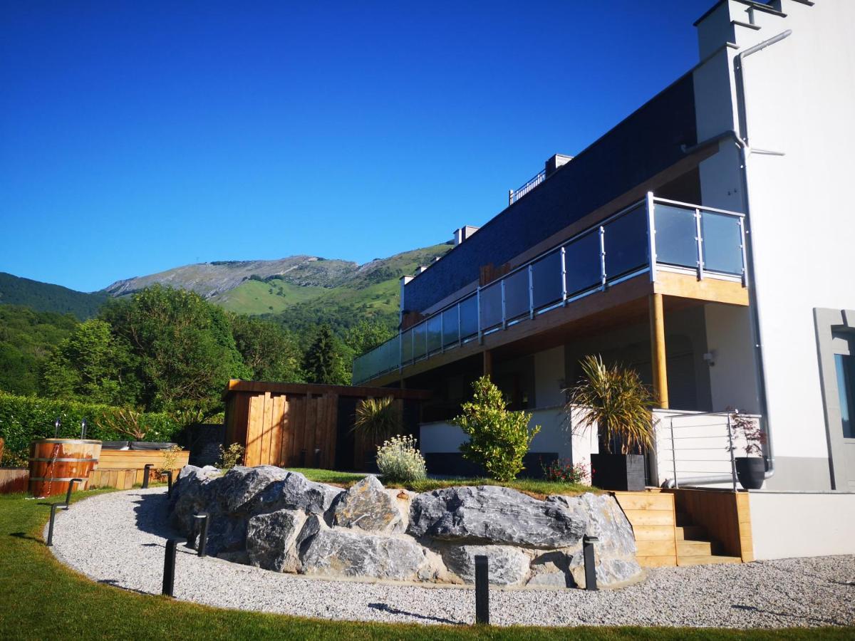 L'Argalyde Esprit Pyrenees Wellness & Cycling Lägenhet Ayzac-Ost Exteriör bild